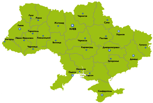 Адреса СПО Орифлэйм (Oriflame) в Украине 